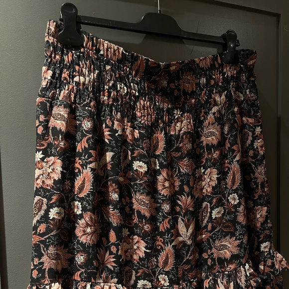 Madewell Ruffle Tiered Midi Skirt - Picture 3 of 11